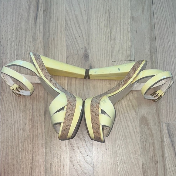 Yellow Platform Heels - Picture 5 of 6